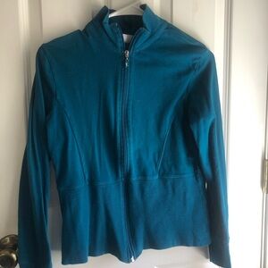 Danskin Now Teal Women’s Workout Zip Up Jacket
